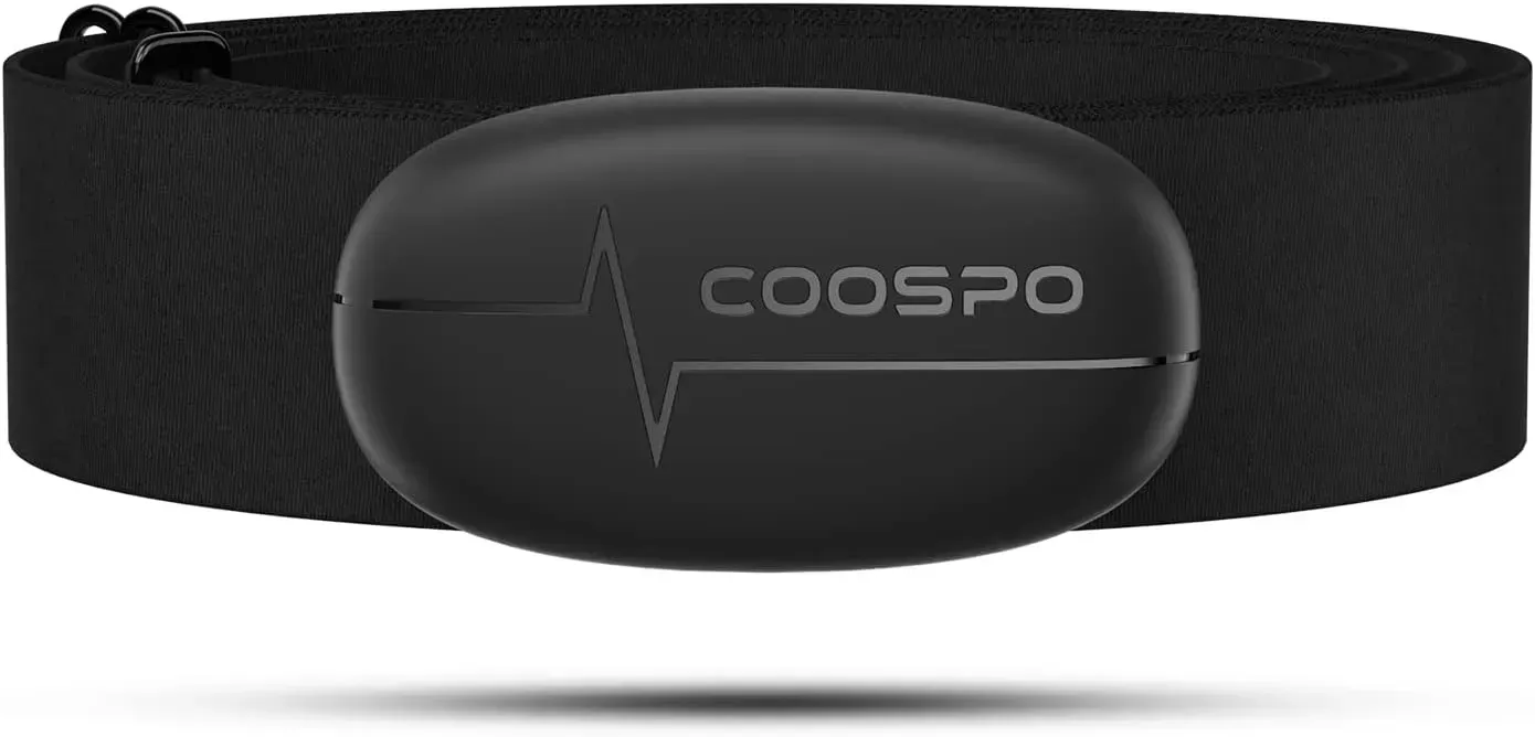 Monitor Detak Jantung Dada COOSPO H6 dengan Bluetooth 4.0, ANT+ dan IP67