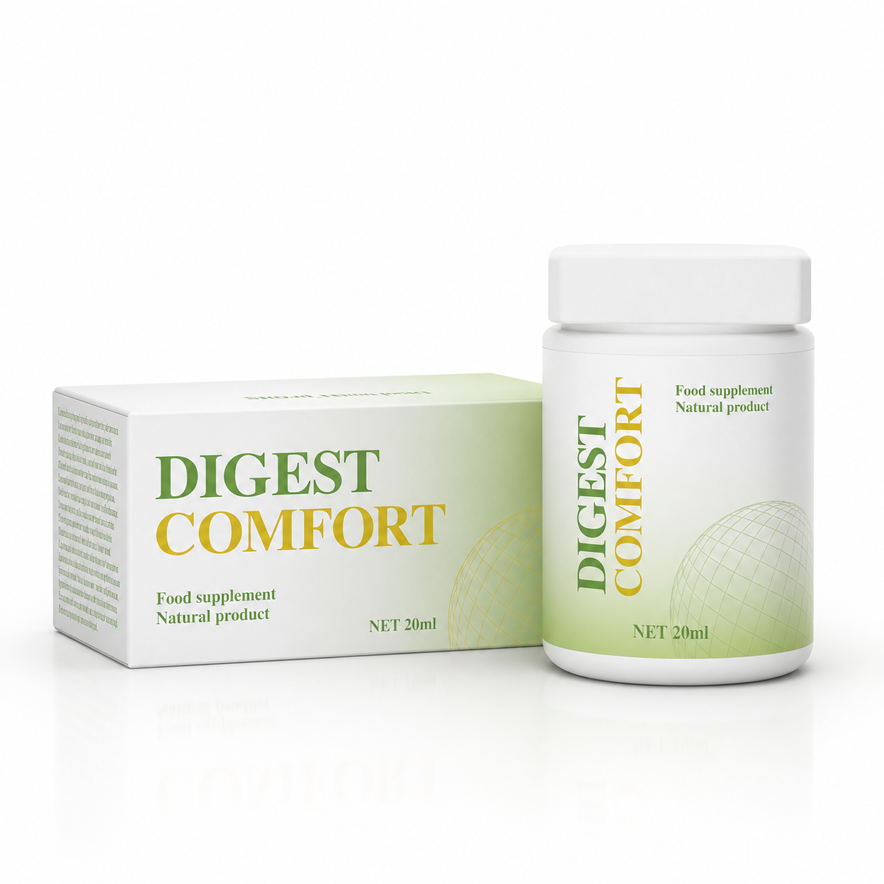 DIGEST COMFORT — Serat dan Komponen Herbal
